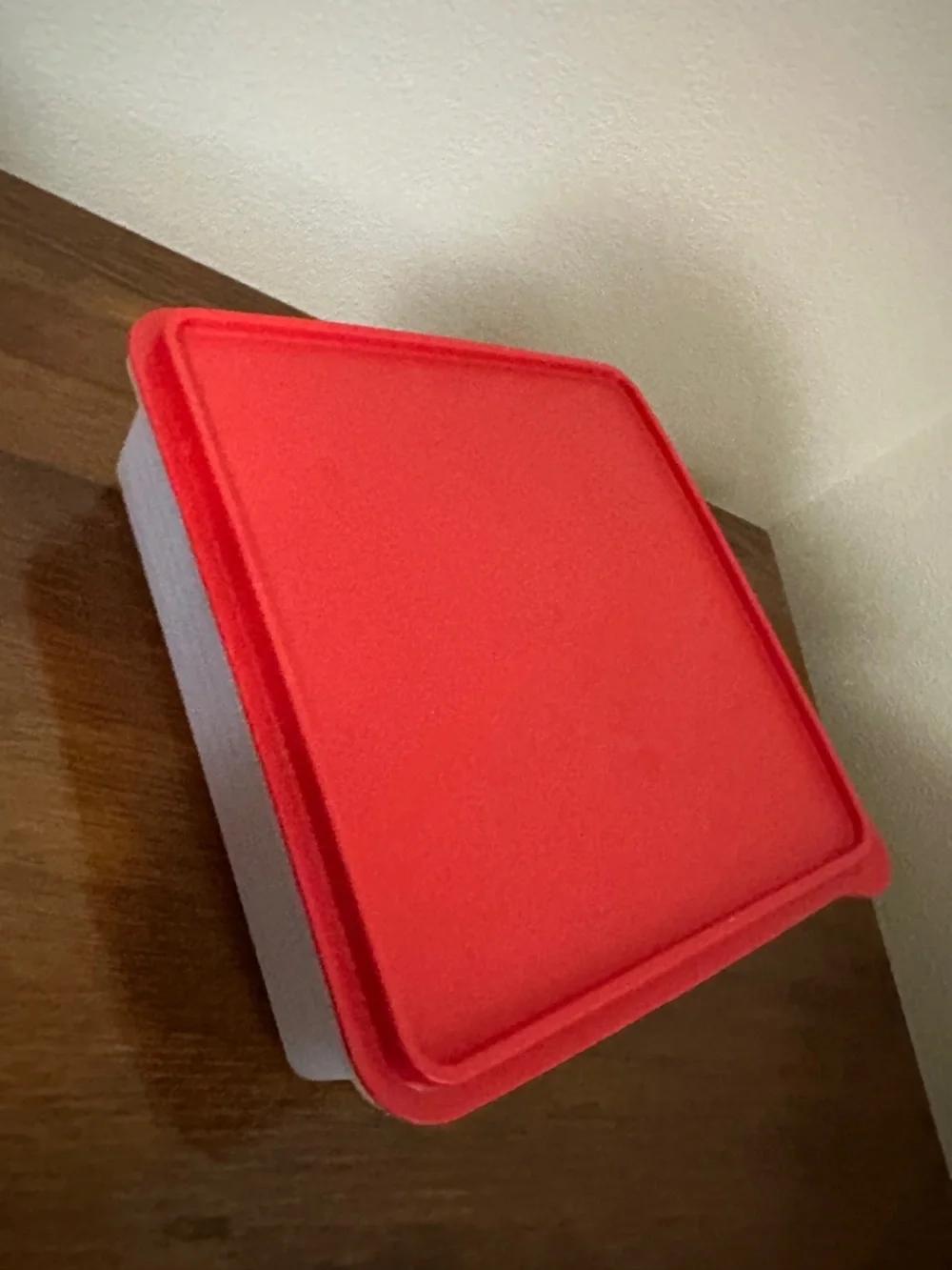 Tupperware: Red-Lid Food Storage Container - Picture 7 of 7